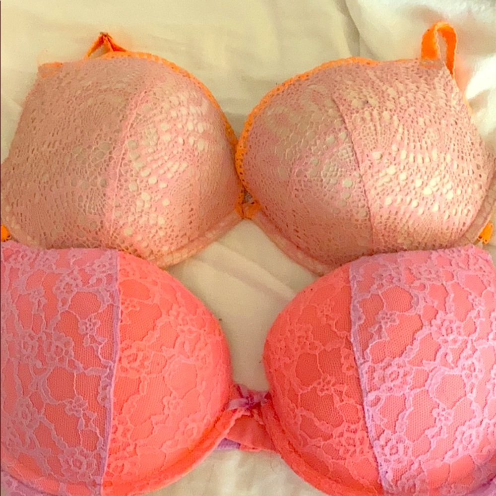Two Victoria’s Secret Bras